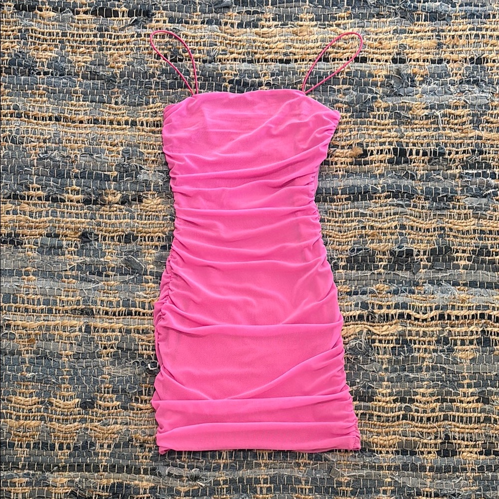 Princess Polly Vibrant Pink Mini Dress